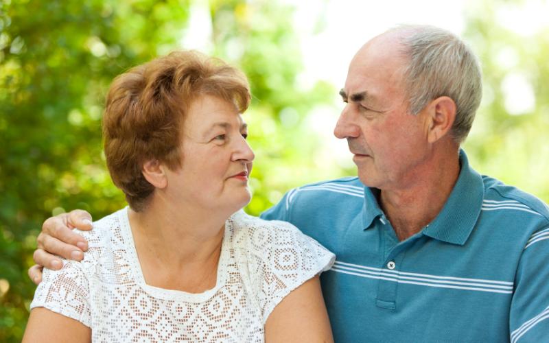 Foto van een man en een vrouw