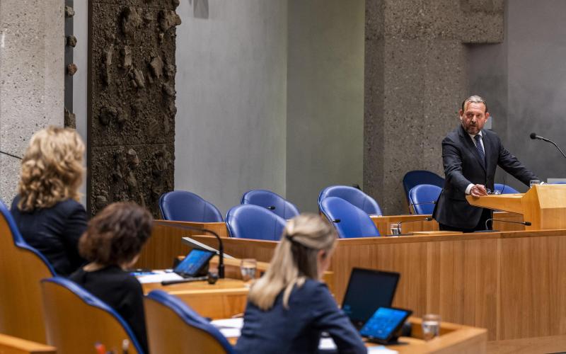 Reinier van Zutphen in de Tweede Kamer