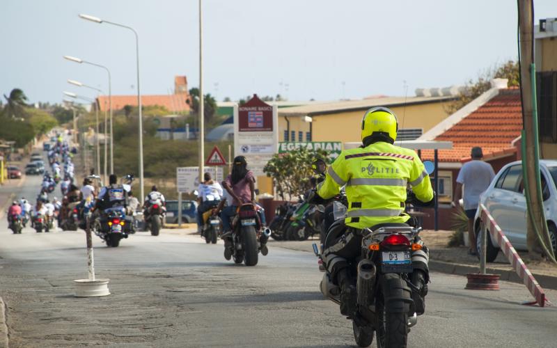 Policeofficer on Bonaire