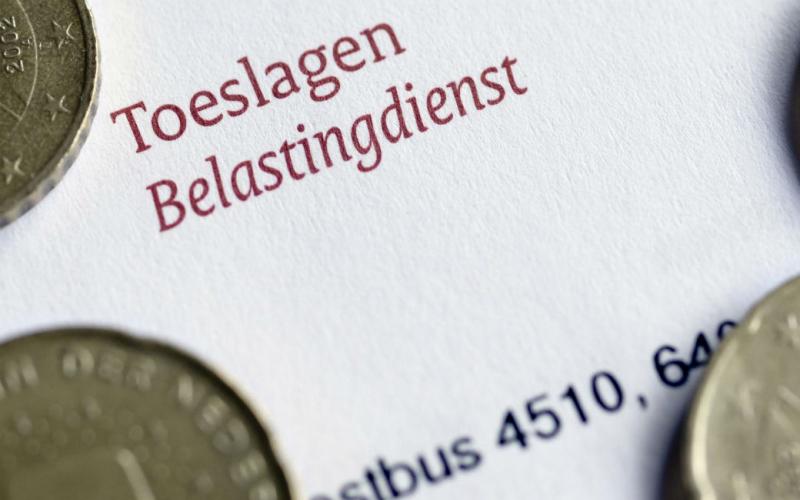 Foto brief Belastingdienst Toeslagen